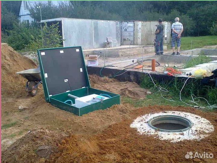 Септик без откачки - монтаж в подарок