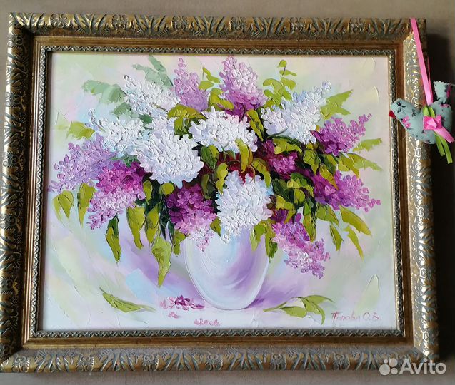 Картина маслом на холсте натюрморт