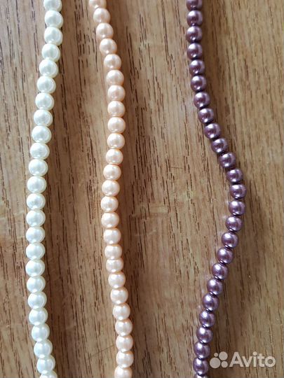 Бусы жемчужные