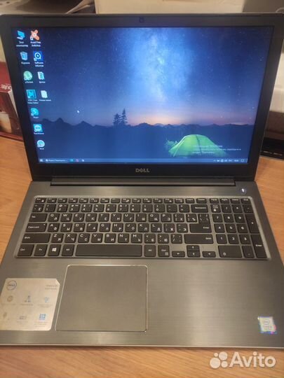 Ноутбук Dell i3 7100u + 8 Gb RAM + 250 Gb SSD