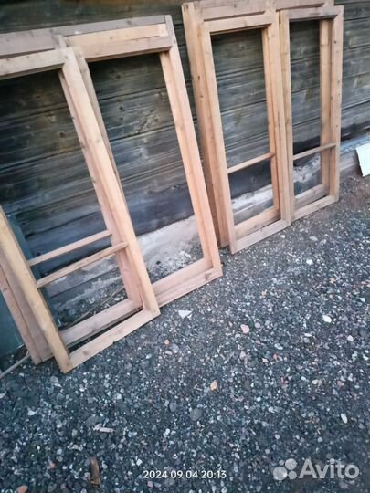 Деревянные оконные рамы