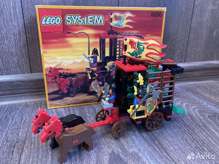 Lego system dragon wagon (колесница дракона) 6056