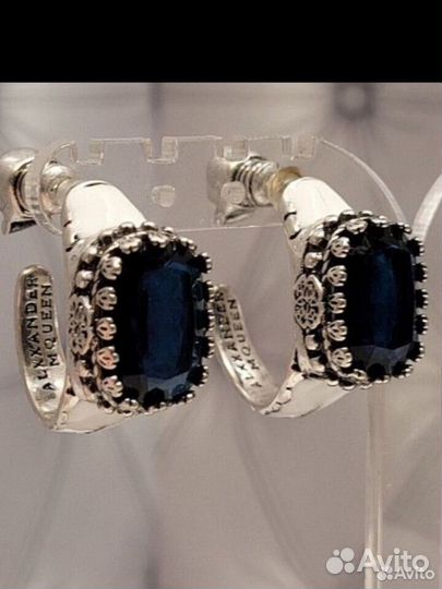 Alexander mcqueen серьги