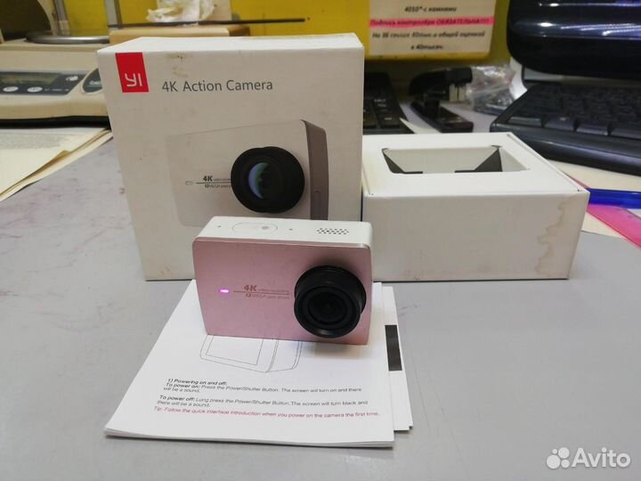 Экшн-камера YI 4K Action Camera, 12мп