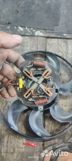 Основной вентилятор охлаждения opel astra g