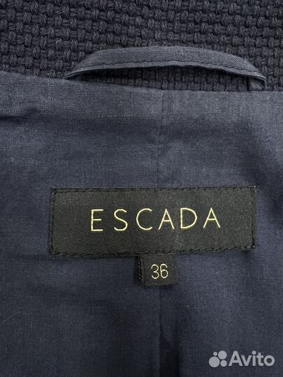 Жакет женский Escada темно-синий