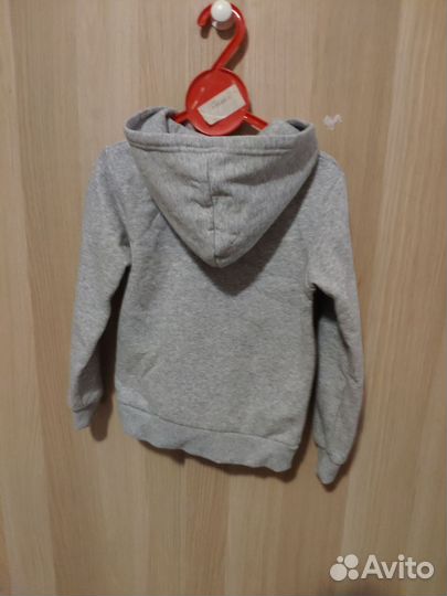 Толстовка тёплая, р. 128