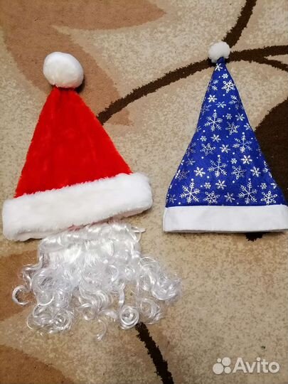 Новогодние Колпаки деда мороза