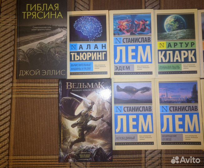 Книги: Ведьмак, Солярис и пр