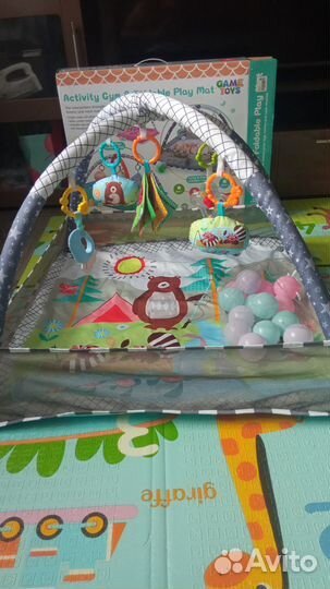 Развивающий коврик манеж