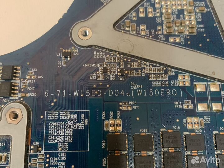 Материнская плата ноутбука hp 17 e