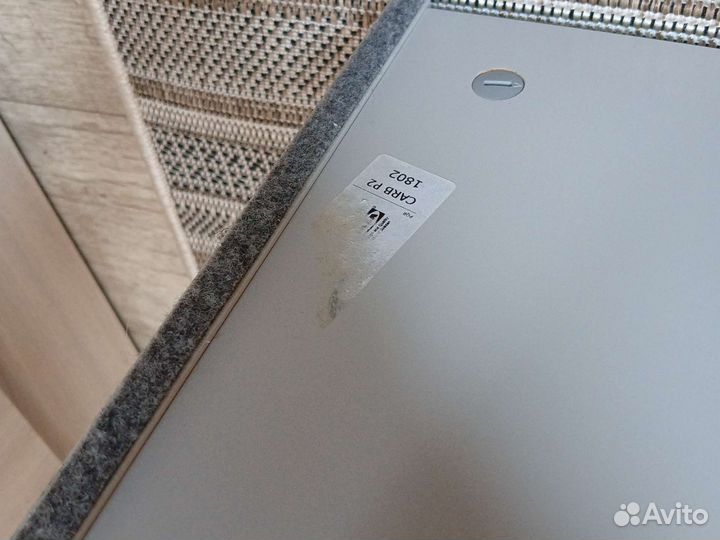 Полка настенная IKEA серая