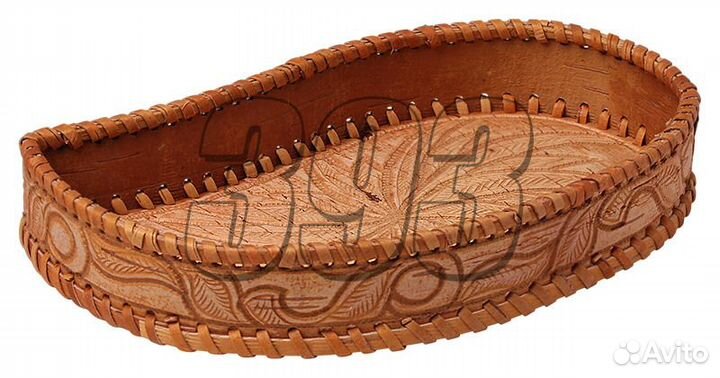 Поднос Береста Лепесток (16416)