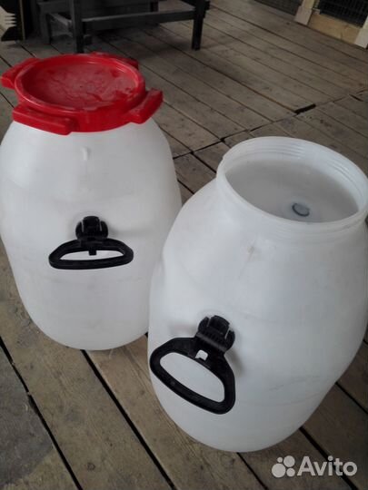 Пластиковые бочки 50 л