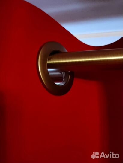 Люверсы для штор 100 штук золото глянец