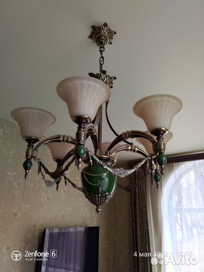 Люстра Испания Бронза