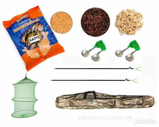 Удочка, спиннинг Крокодил в сборе