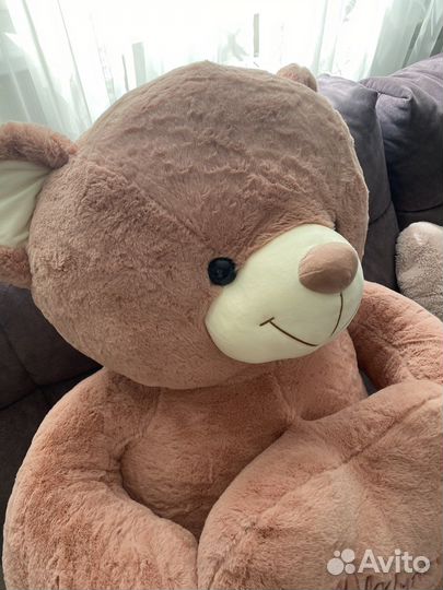 Плюшевый медведь большой новый