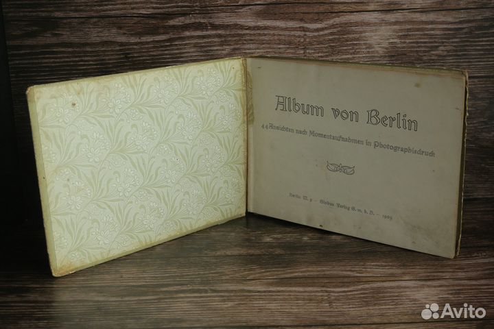 Альбом с видами Берлина Album von Berlin 1900е