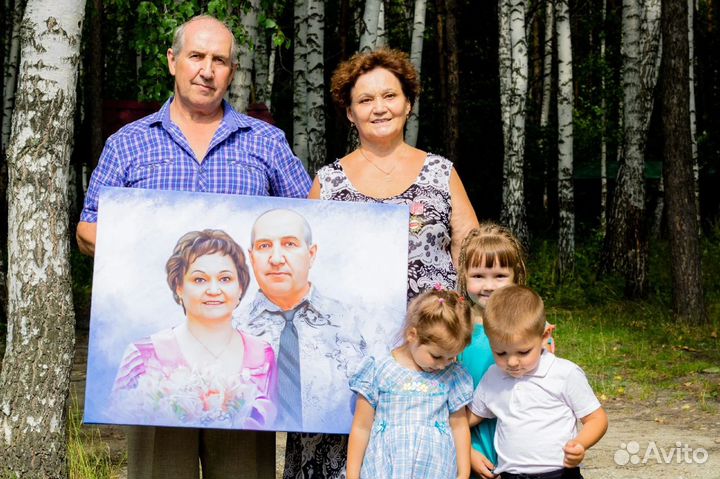 Картины на холсте по фото 1