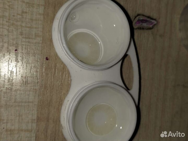 Линзы цветные жёлтые