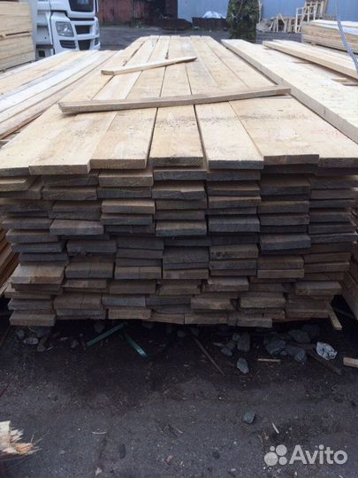 Доска обрезная естественной влажности хвоя 2 сорт
