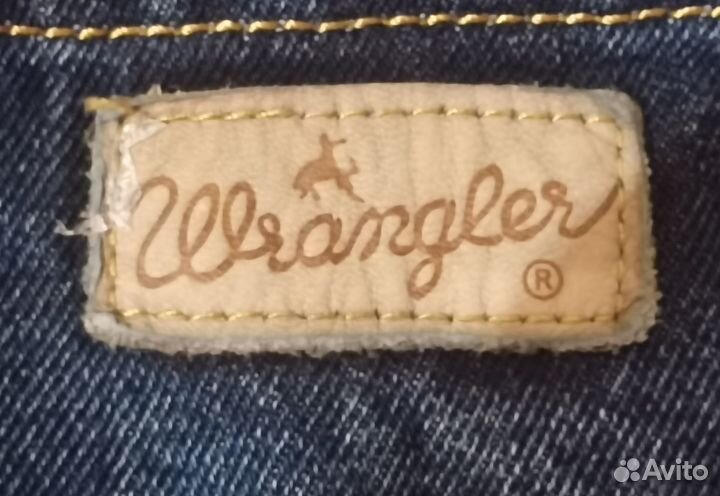 Джинсы Wrangler темно-синие классика W40 L34