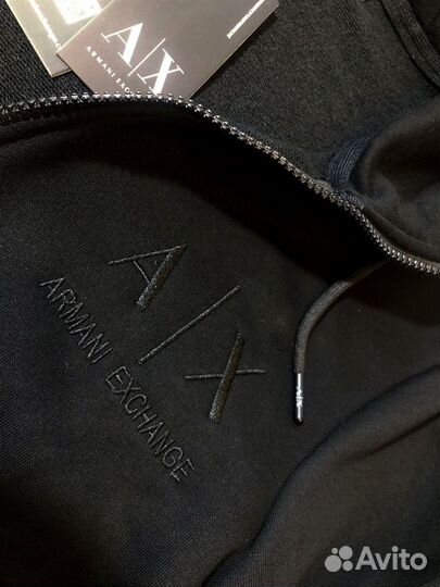 Спортивный костюм Armani Exchange черный