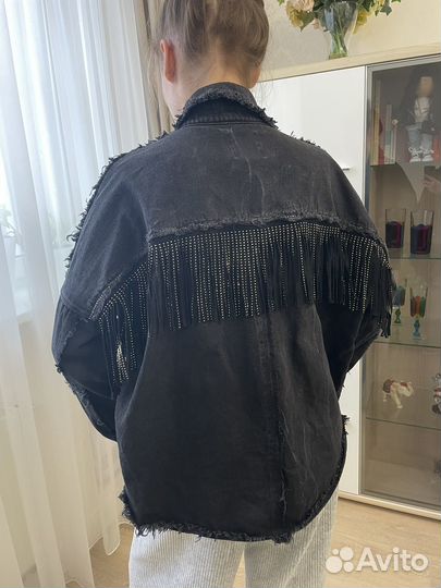 Джинсовая куртка zara