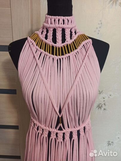 Топ макраме