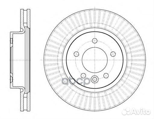 6994.10 диск тормозной передний Range Rover Di