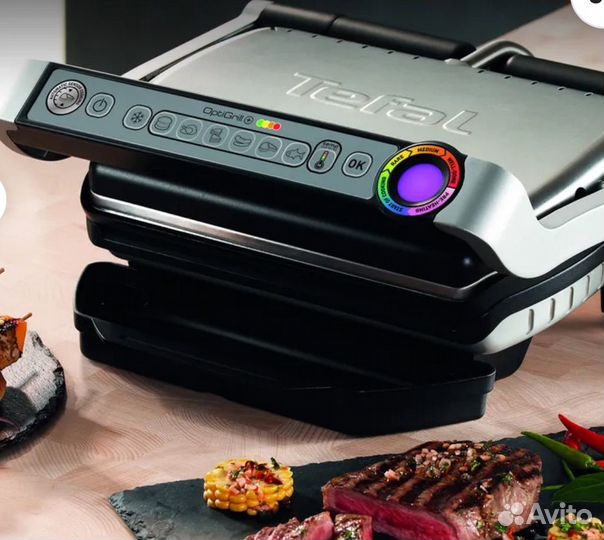 Умный электрогриль Tefal Optigrill