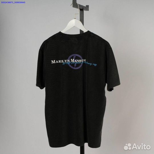 Футболка Marilyn Manson черная