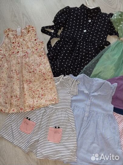 Вещи пакетом на девочку 86 92