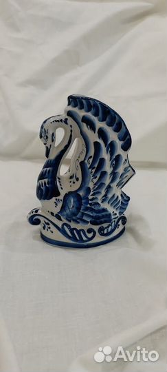 Гжель: Посуда/ Подставка под бутылку/Штоф