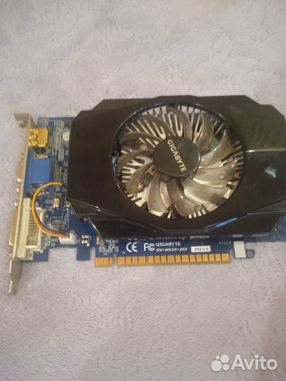 Видеокарта gigabyte GV-N630-2GI REV 3.0