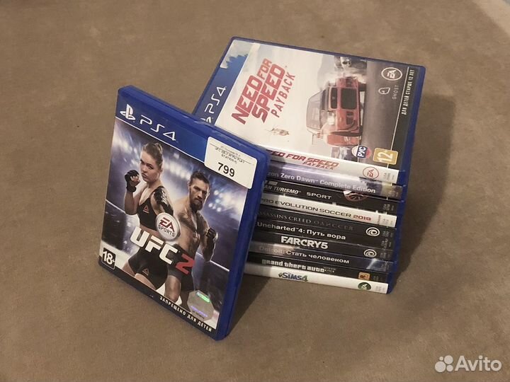 Sony playstation 4 + игры