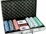 Покерный набор в кейсе и коробках 100,200,300,500