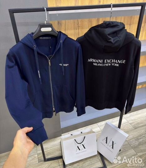 Зип худи Armani exchange milano new york