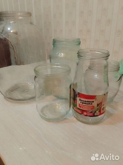 Банка стеклянная