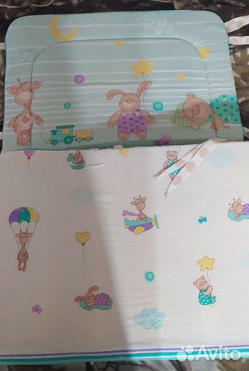 Бампер для детской кроватки