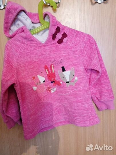 Толстовка на девочку next на 98