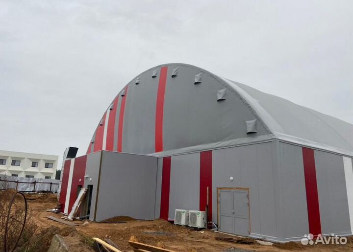 Быстровозводимые ангары 16 х 30