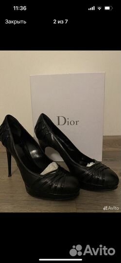 Туфли Dior 40 оригинал