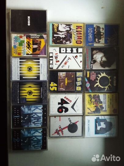 Аудиокассеты В. Цой 