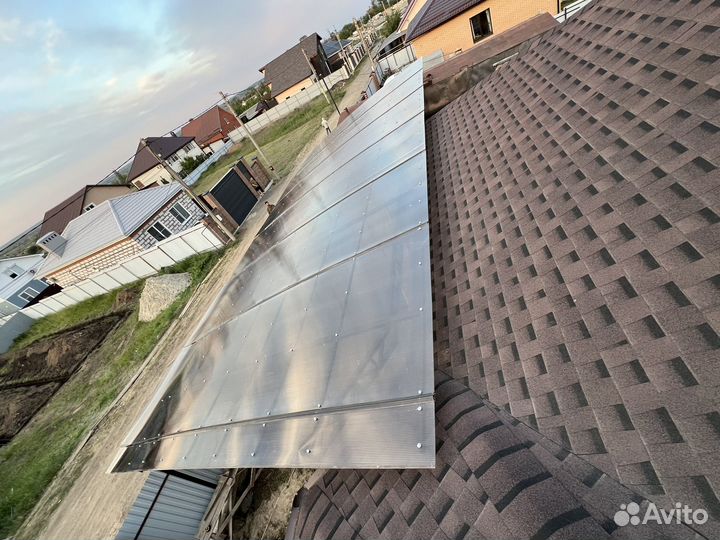 Установка забор и навесы