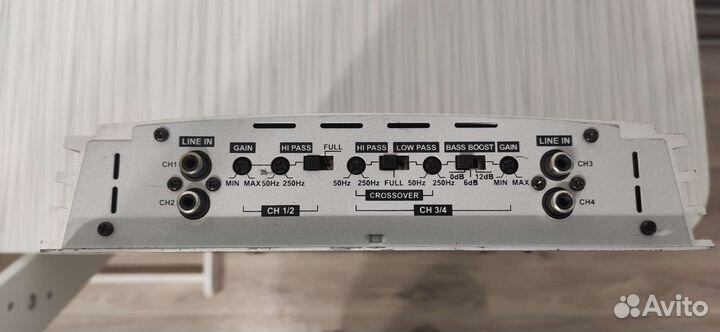 Четырёхканальный усилитель на 760 Вт