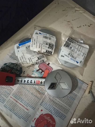 Колпачки для дисков mitsubishi