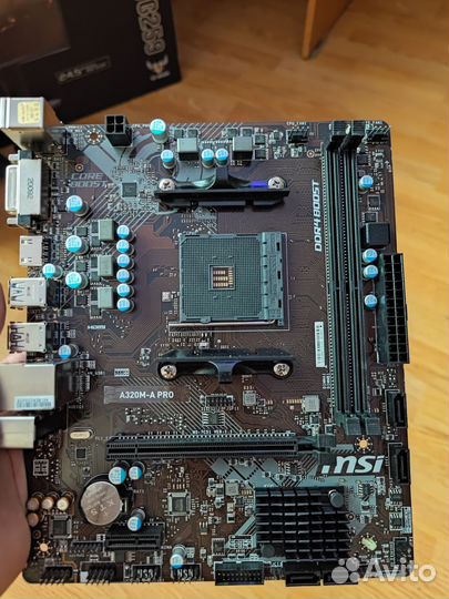 Материнские платы AM4 B450 A320