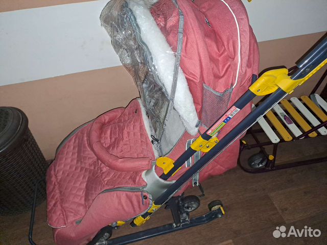 Детские санки коляска бу